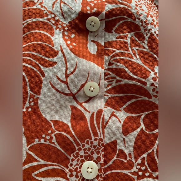 Madewell silk tie-front sunflower dress - Picture 5 of 9